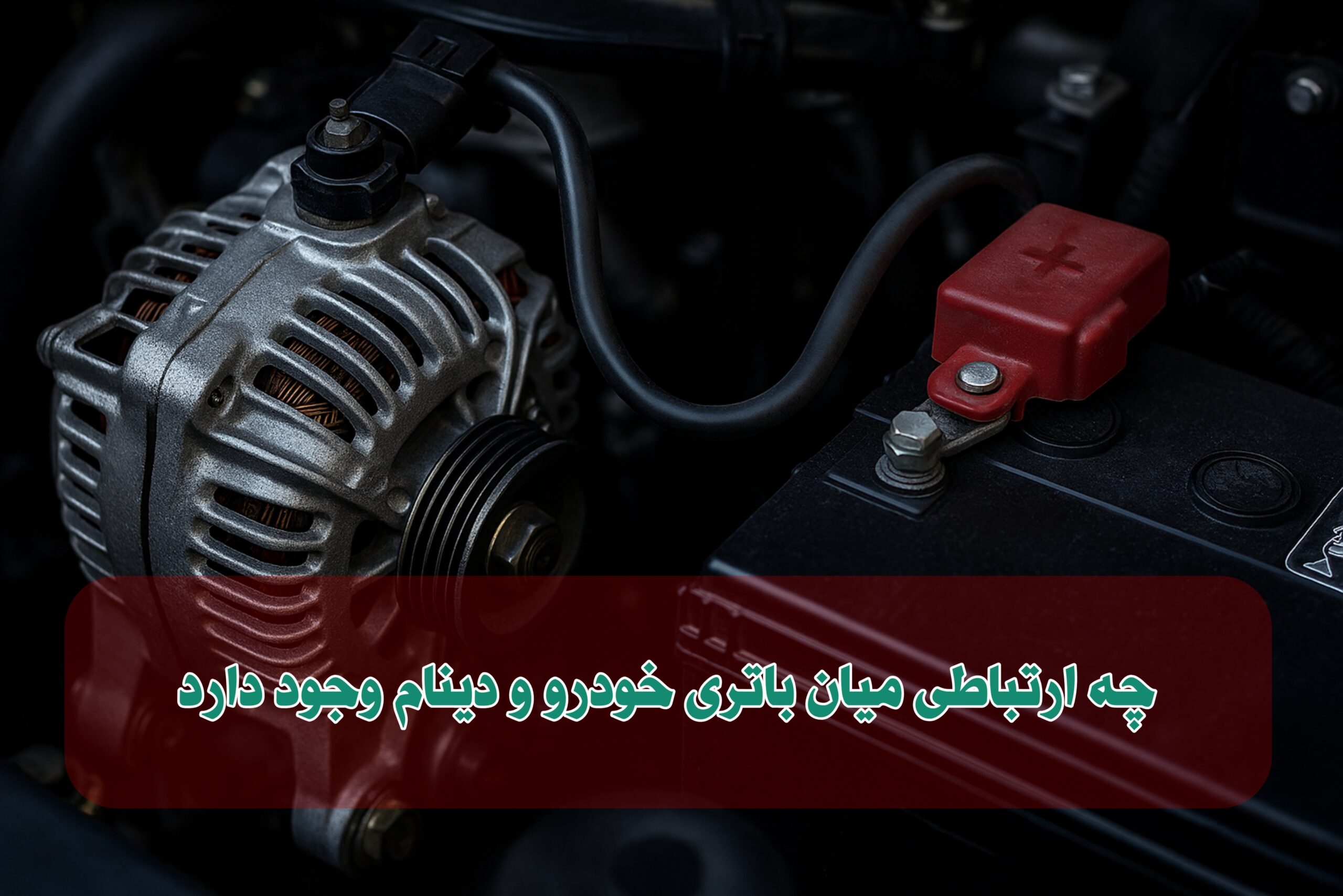 ارتباط دینام با باتری خودرو و علائم خرابی دینام